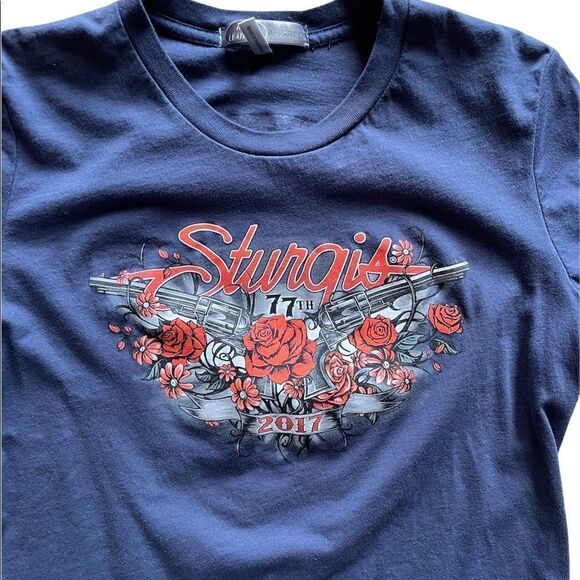 STURGIS Black Hills Rally 2017 T-Shirt Size XL - Picture 2 of 7